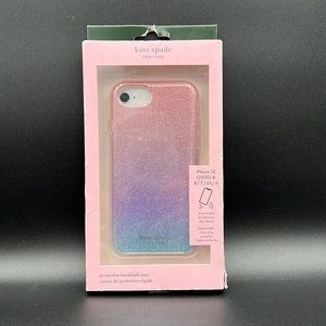 Kate Spade Glitter Case iPhone SE (2020) & 8/7/6S/6 NEW